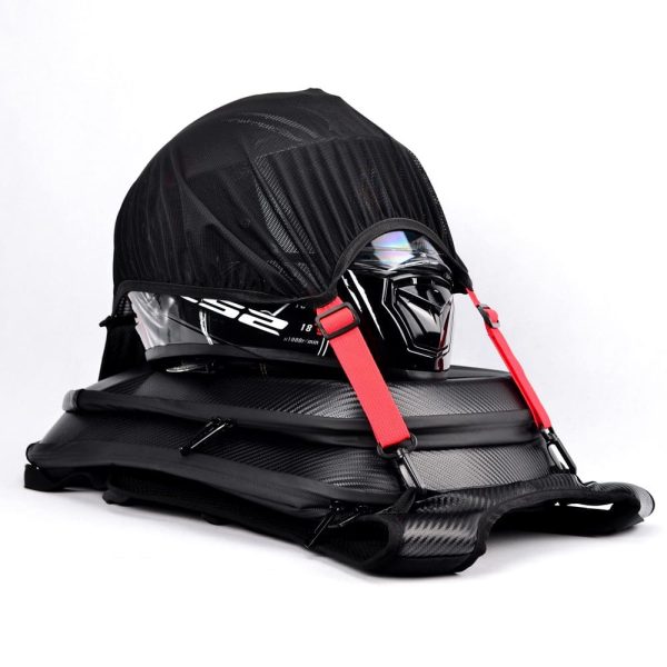 Hard Shell Motorcycle Backpack - Image 4